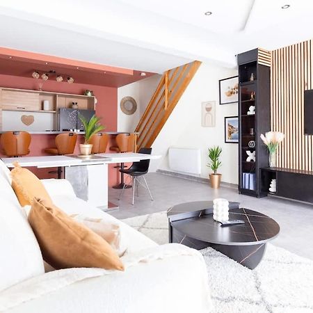Loft Moderne Et Cosy Proche Des Villes Et Plages Demouville Exteriér fotografie