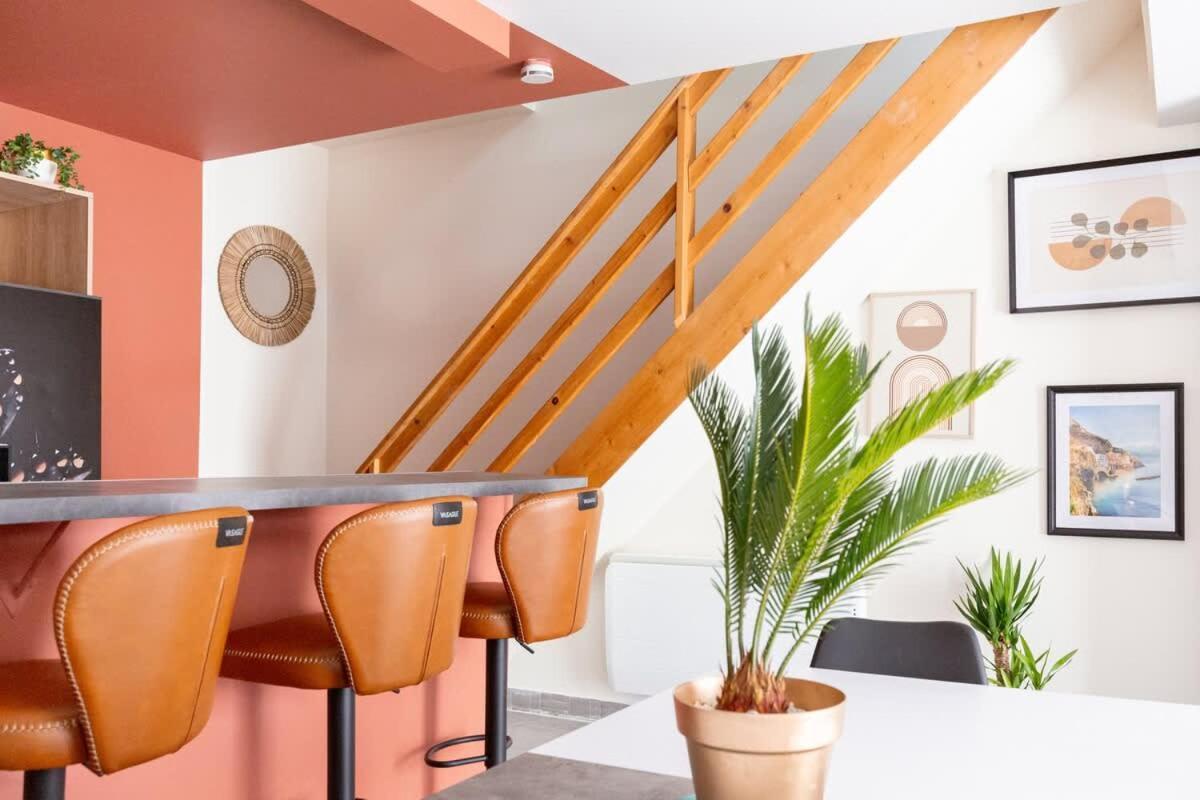 Loft Moderne Et Cosy Proche Des Villes Et Plages Demouville Exteriér fotografie