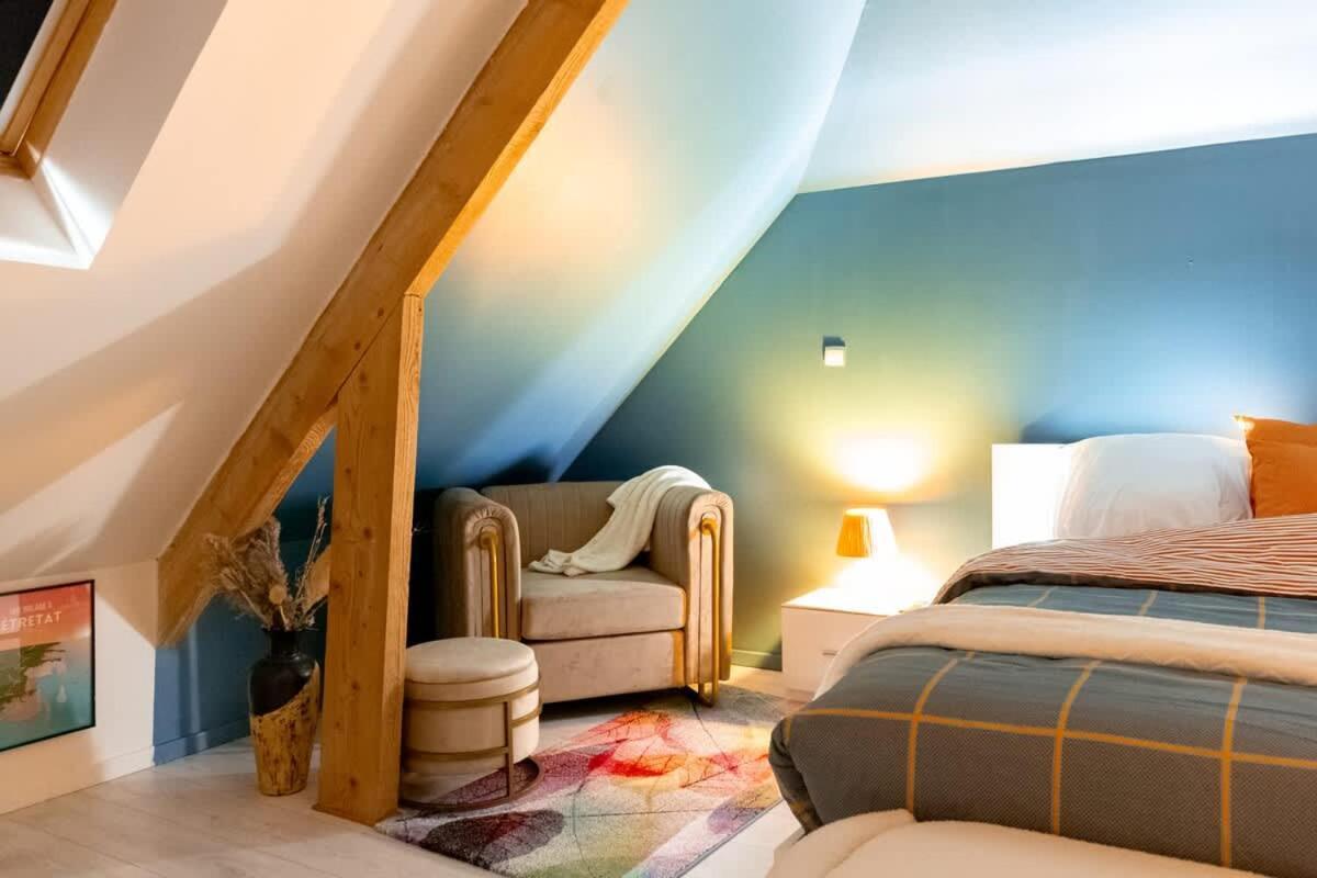 Loft Moderne Et Cosy Proche Des Villes Et Plages Demouville Exteriér fotografie