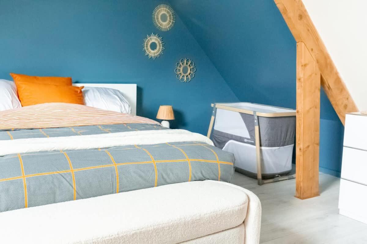 Loft Moderne Et Cosy Proche Des Villes Et Plages Demouville Exteriér fotografie
