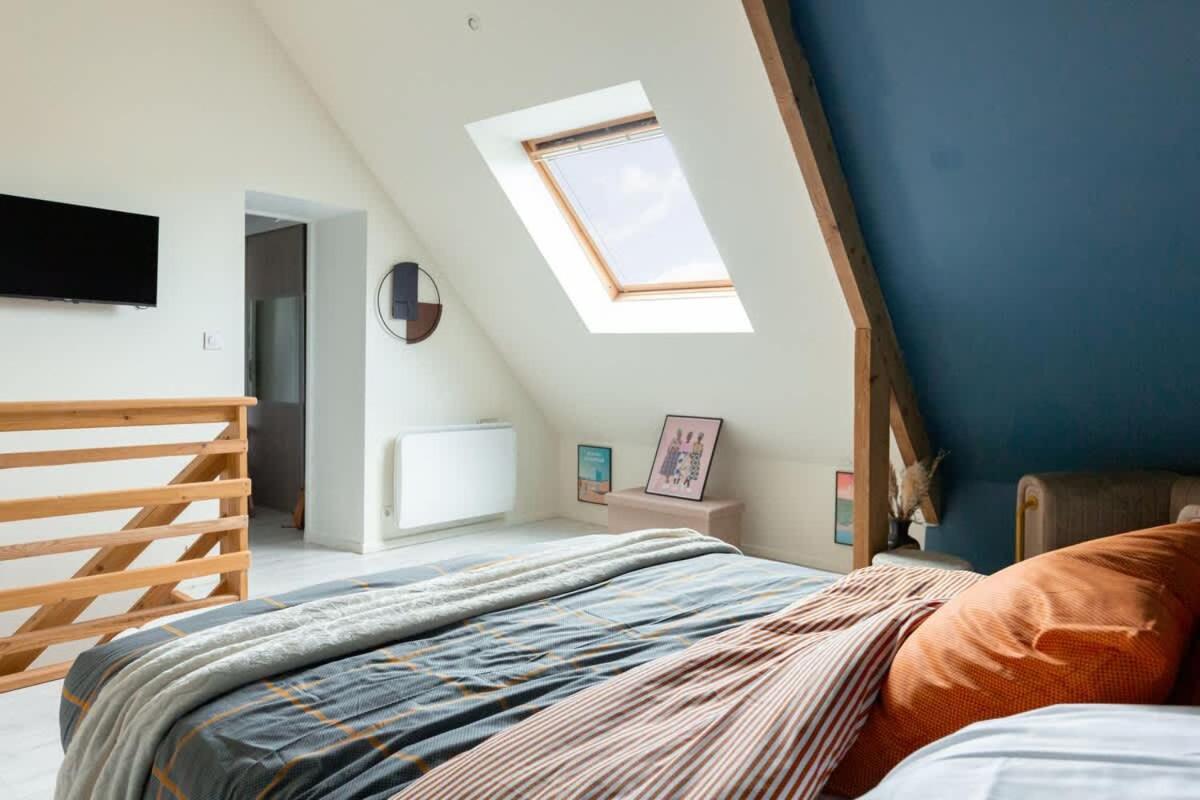 Loft Moderne Et Cosy Proche Des Villes Et Plages Demouville Exteriér fotografie